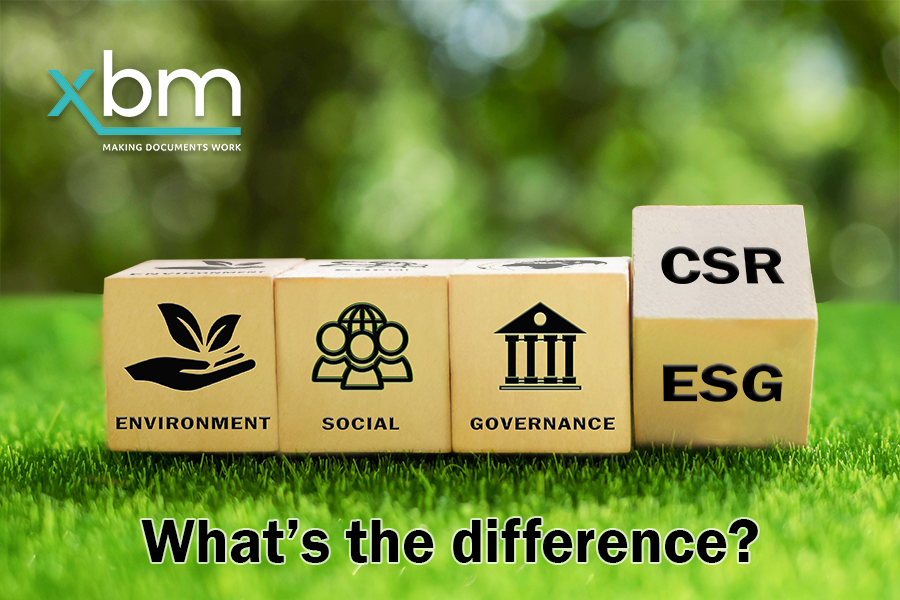 Environmental Jargon - What are CSR and ESG
